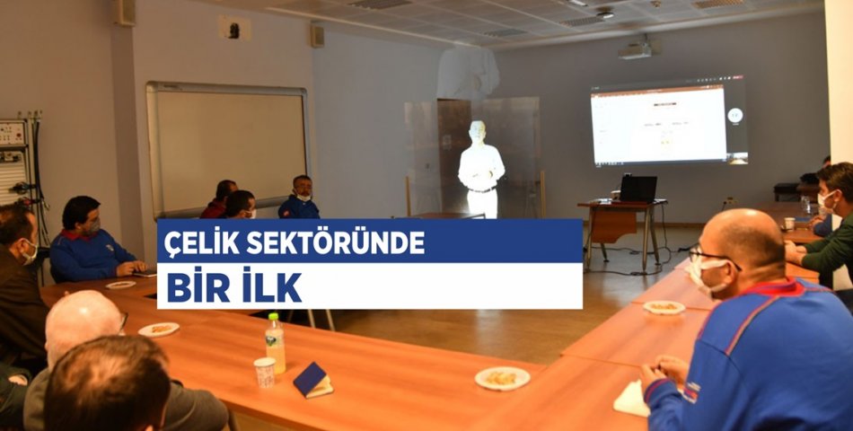 Çelik sektöründe bir ilk