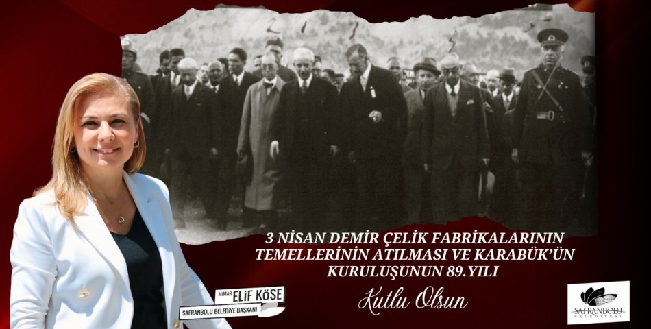 Başkan Köse'den 3 Nisan mesajı