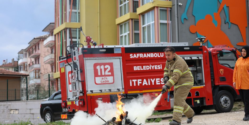 Safranbolu Belediyesi Personeline Acil Durum ve Yangın Eğitimi