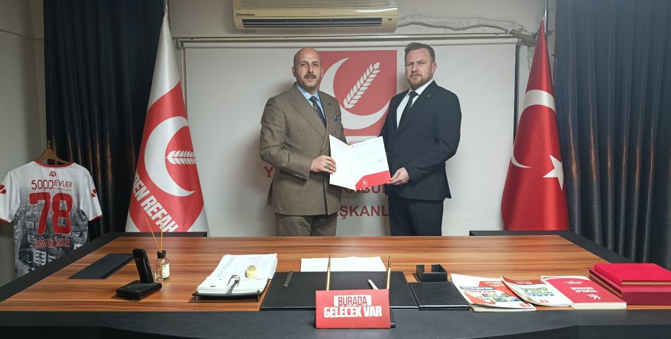 YRP MERKEZ İLÇE BAŞKANI FARUK ALTIOK OLDU.